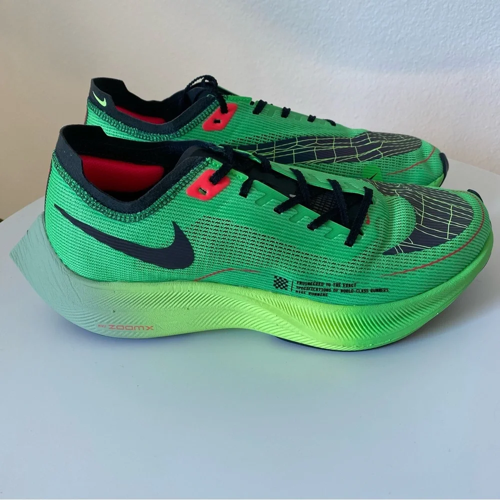 Nike ZoomMX Vaporfly Next% 2 Scream Green/Black Size 9 (DZ4779 304)